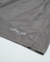 Perforated Light Shorts / Brown