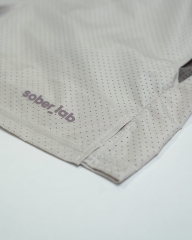 Perforated Light Shorts / Creamy