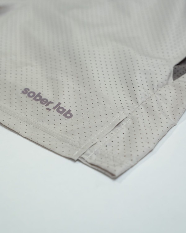 Perforated Light Shorts / Creamy