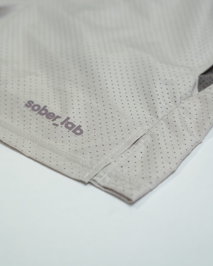 Perforated Light Shorts / Creamy