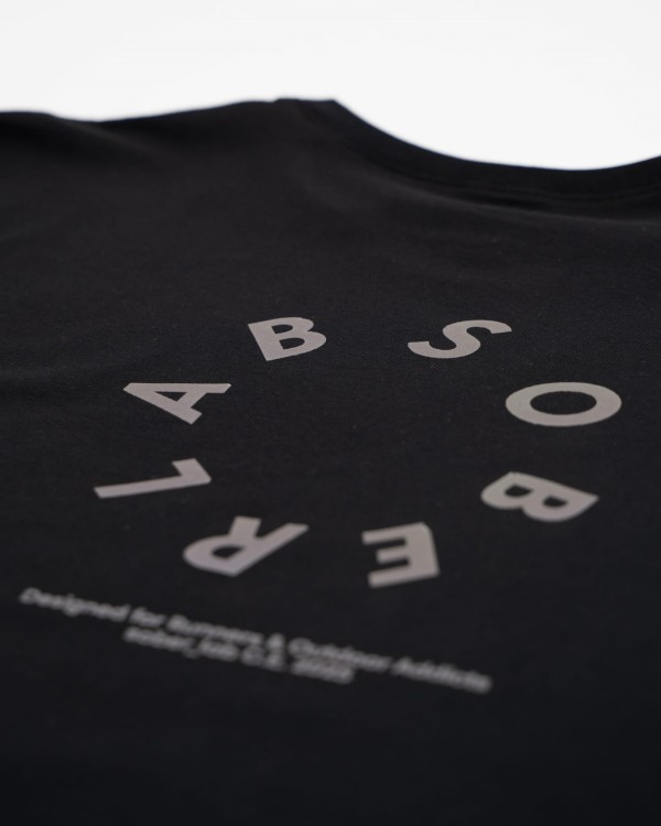 Running Boxy Tee / Black