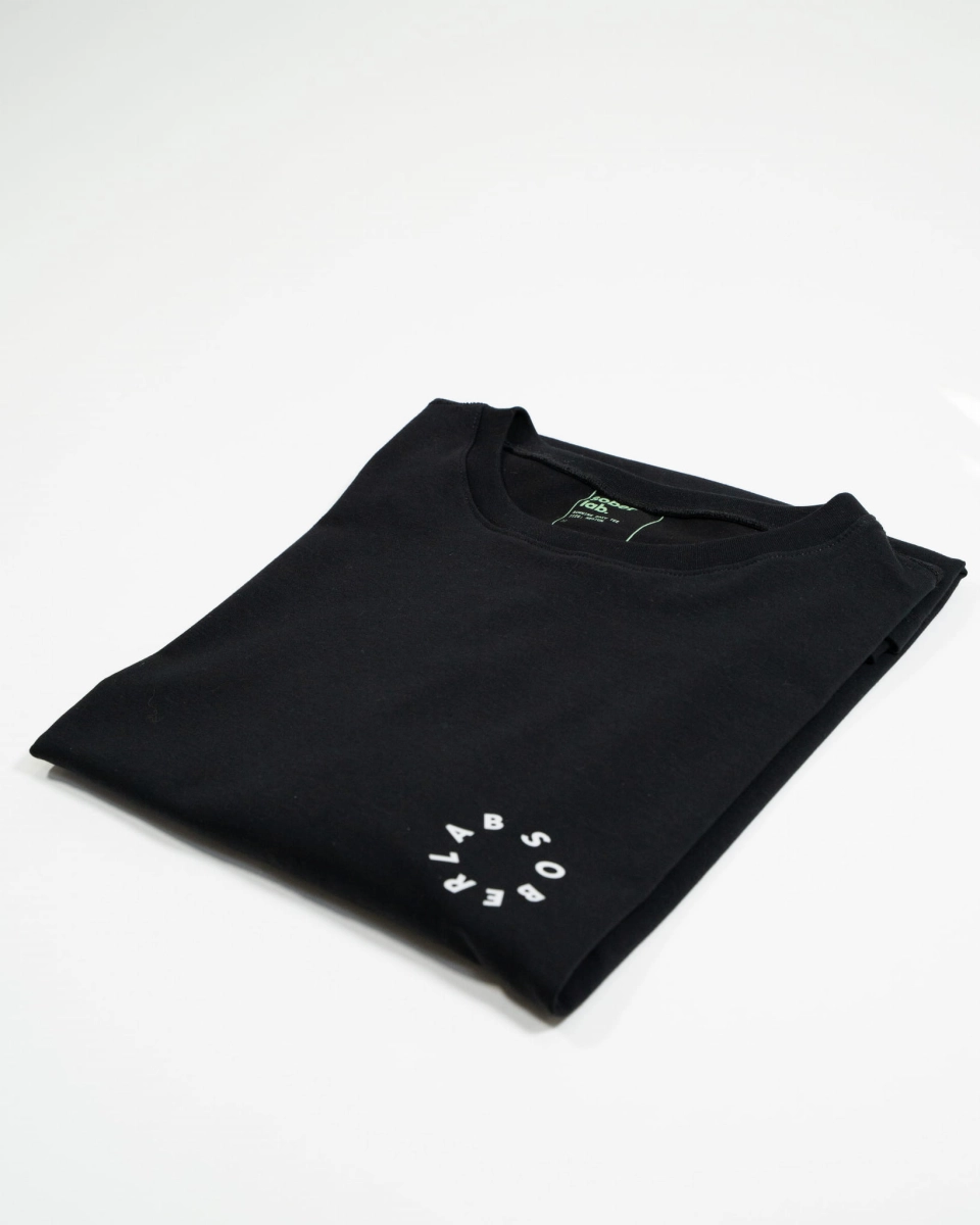Running Boxy Tee / Black