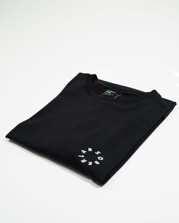 Running Boxy Tee / Black