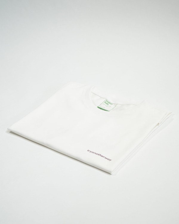 Running Boxy Tee / White
