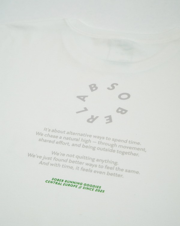 Running Boxy Tee / White