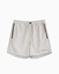 Perforated Light Shorts / Creamy