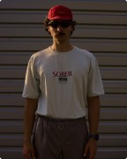 Running boxy tee / joy studio