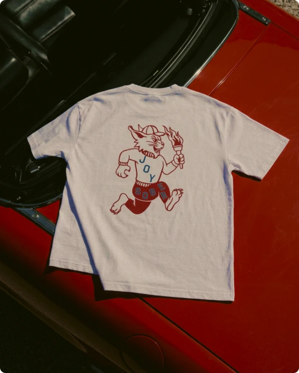 Running boxy tee / joy studio