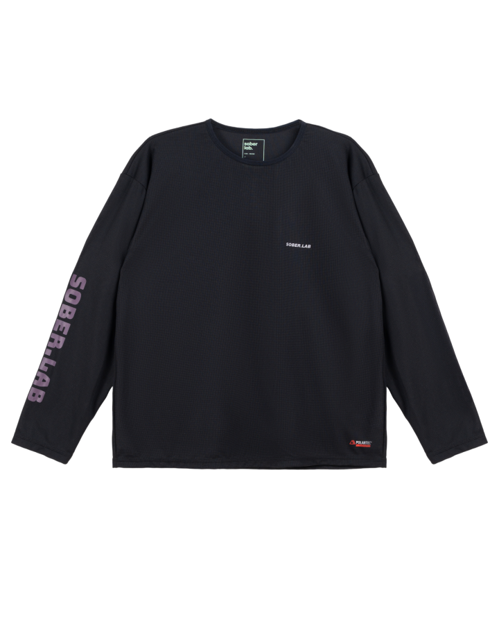 Polartec®, longsleeve, long sleeve, koszulka techniczna, running top, odprowadzanie wilgoci, szybkoschnąca, odzież biegowa, outdoor, trail running, boxy fit, crop fit, lightweight, base layer, performance wear
