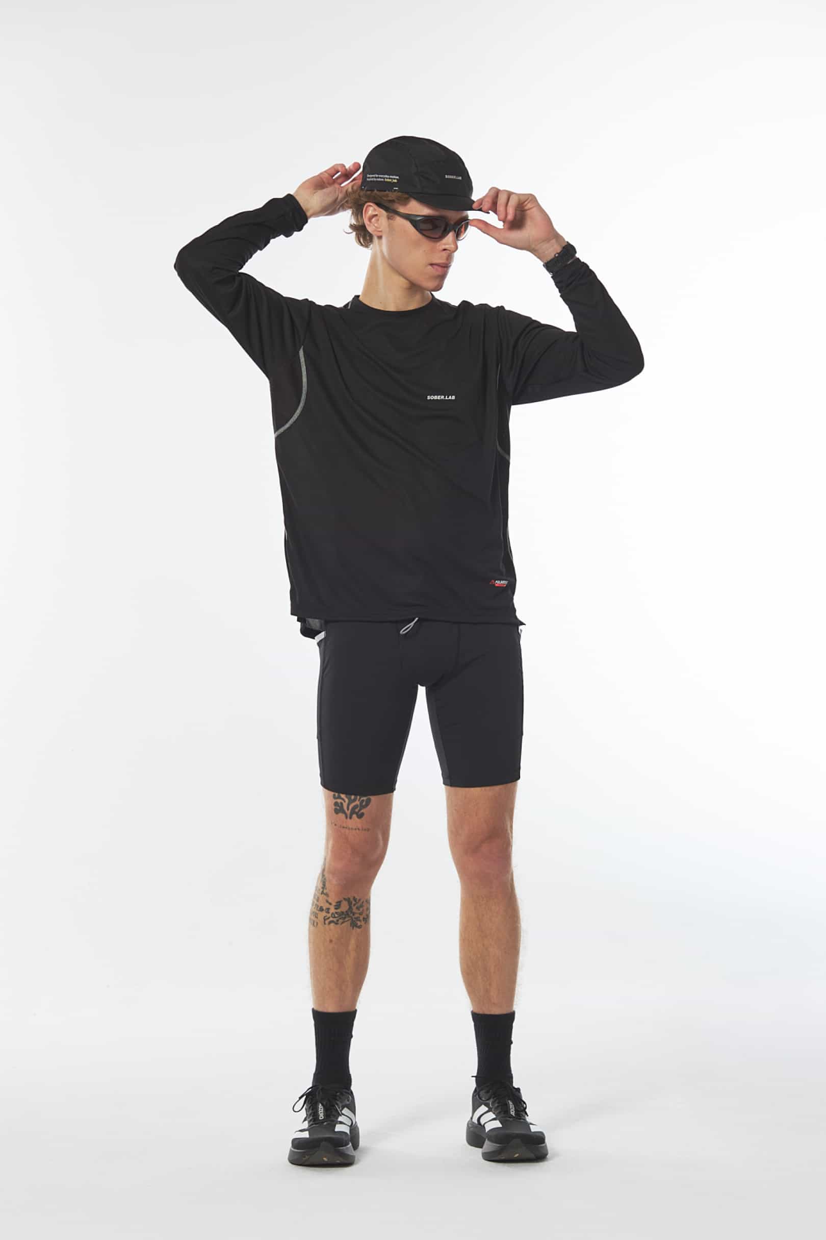 Polartec® LS Performance, sylwetka z przodu, model