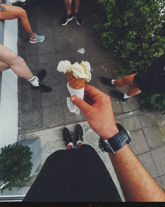 Lody po bieganiu