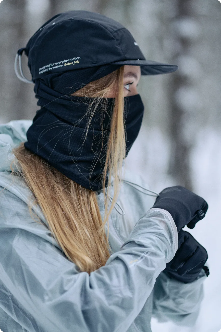 Polartec® Balaklava, z czapką, profil